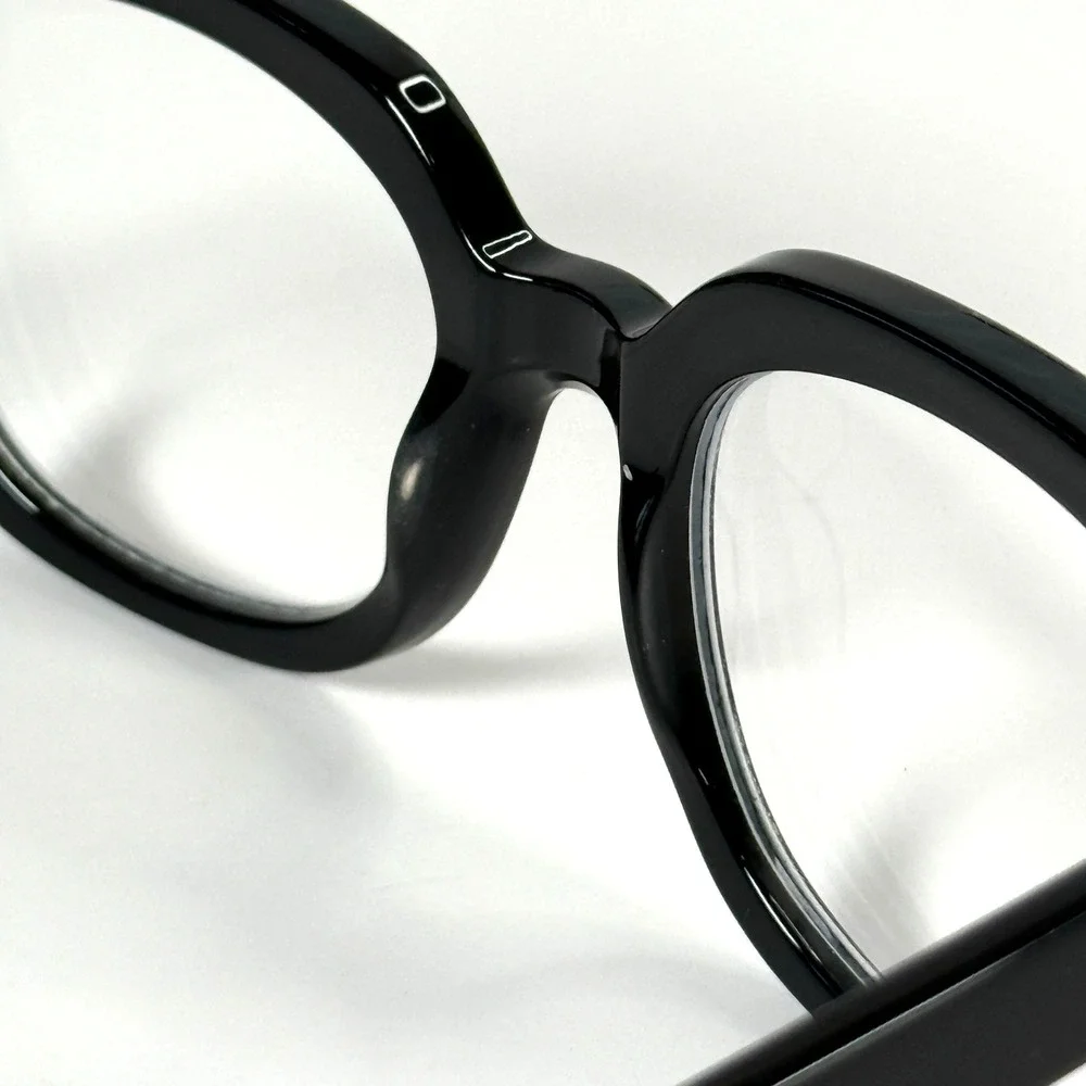 VINT & YORK Ritzy C.VYB1BO‎ Eyeglasses Frame 53-22-145 Jet Black Bold Womens